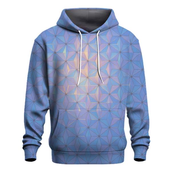 Holographic Star Mosaic heavyweight hoodies