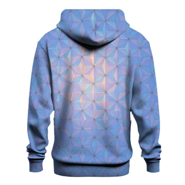 Holographic Star Mosaic heavyweight hoodies