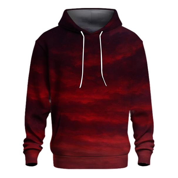 Crimson Cloud Veil hoodie styles