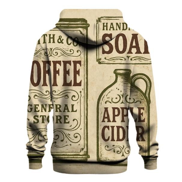 Rustic Country Store Label Collection hoodie trends