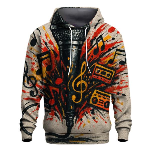 Street Mic Graffiti Burst hoodie designs