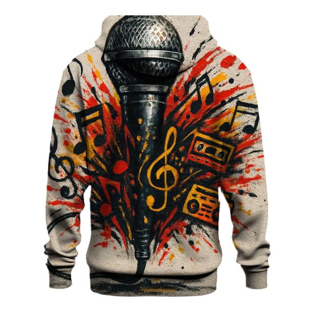 Street Mic Graffiti Burst hoodie designs