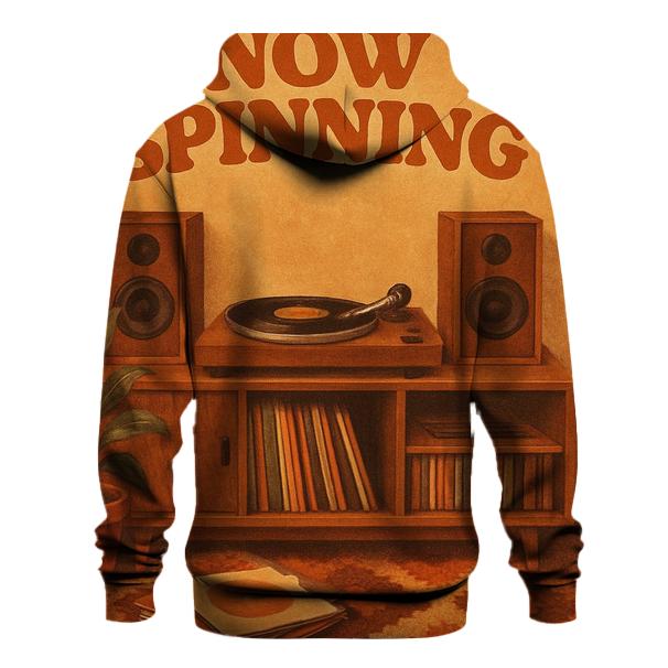 Classic Vinyl Listening Room Poster lightweight hoodies