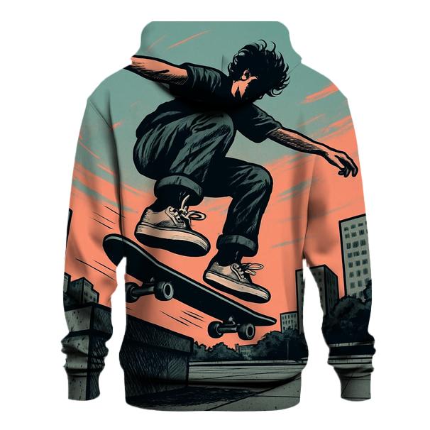 Street Skateboarding Concrete Flow hoodie designs