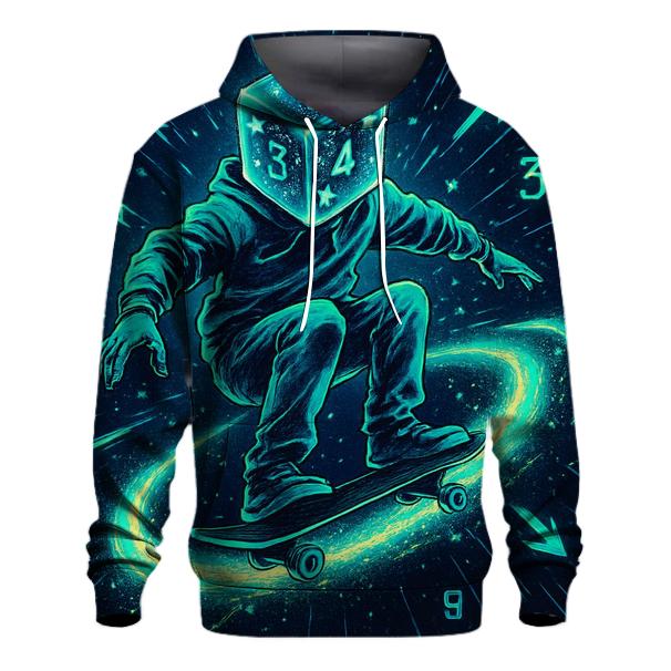 Dicehead Skater In The Star Tunnel hoodie designs
