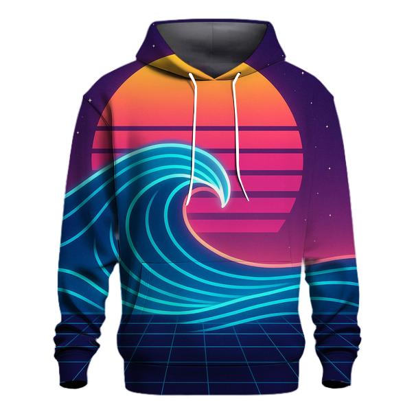Cosmic Neon Rollerwave heavyweight hoodies