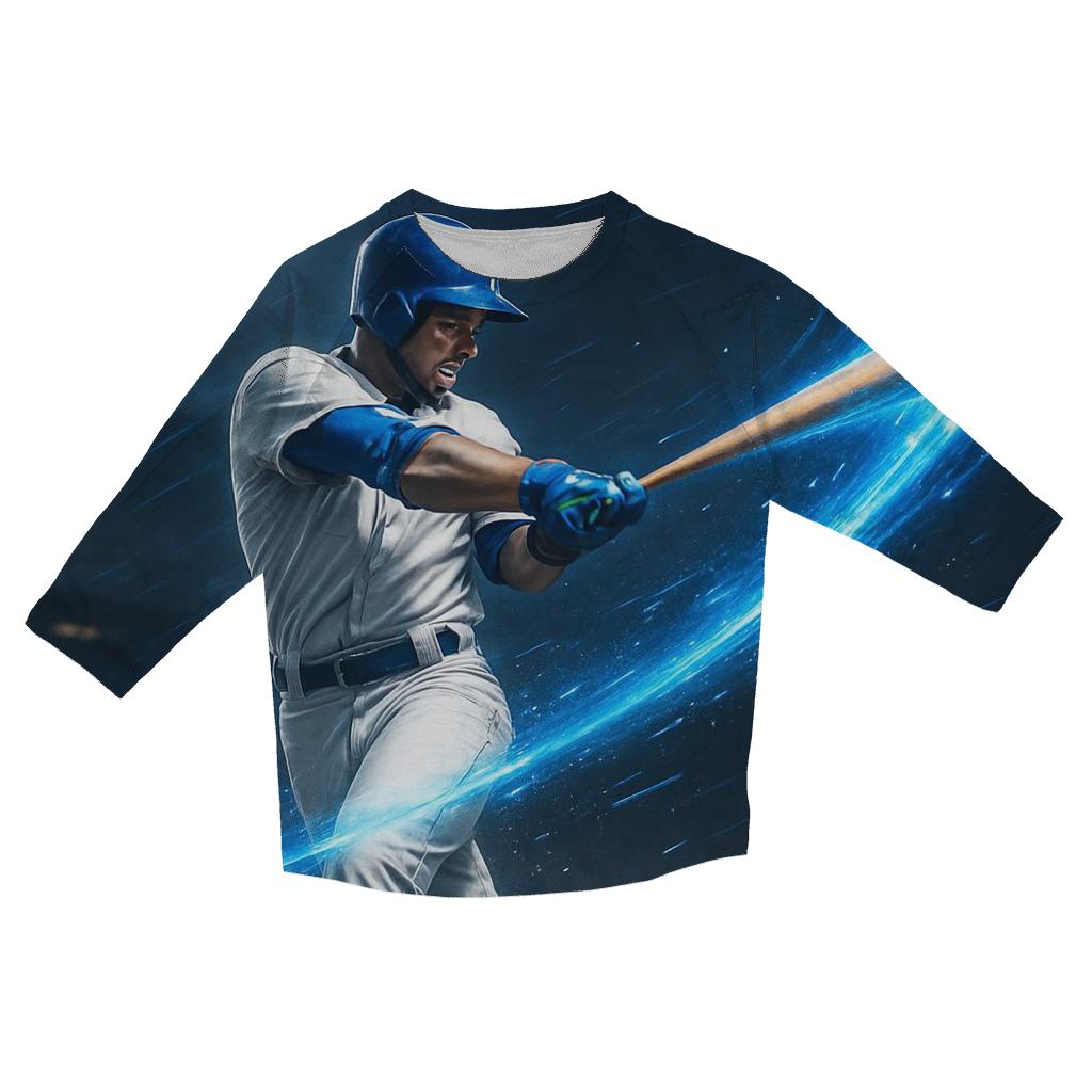 Blue Comet Power Swing designer 3/4 sleeve blouses