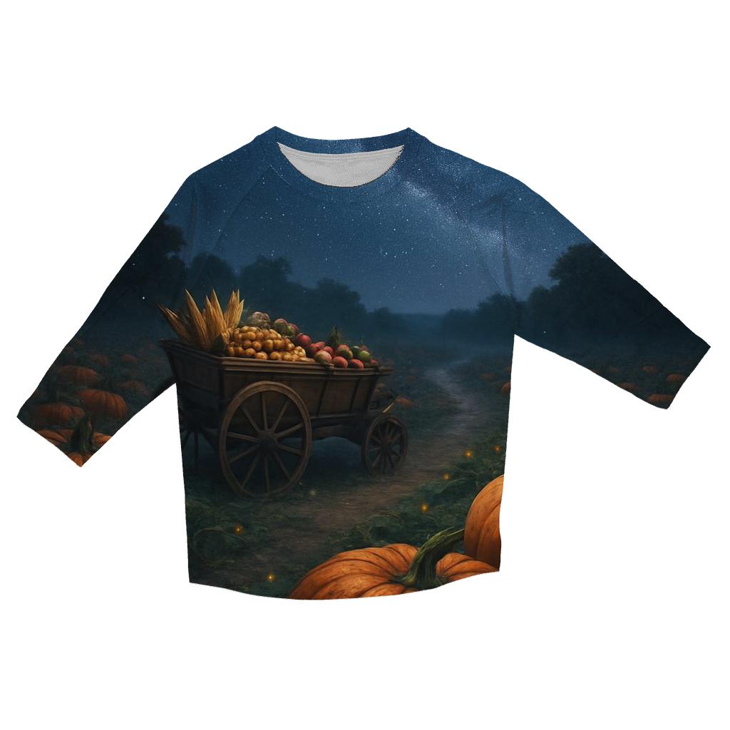 Pumpkin Patch Milky Way trendy 3/4 sleeve tops
