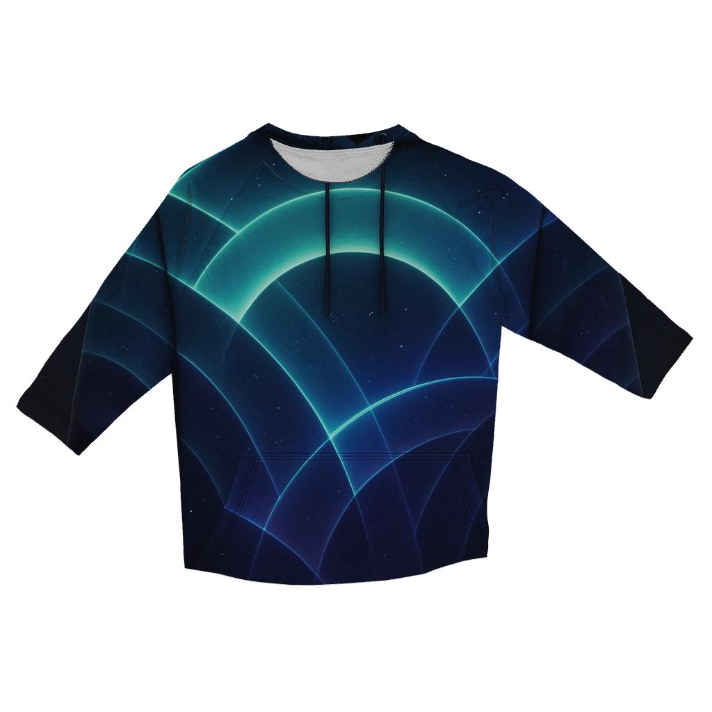 Aurora Circuit Canopy custom 3/4 sleeve shirts