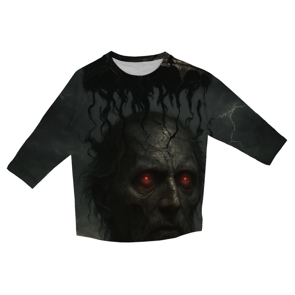 Crown Of The Abyssal Monarch stylish quarter sleeve tops