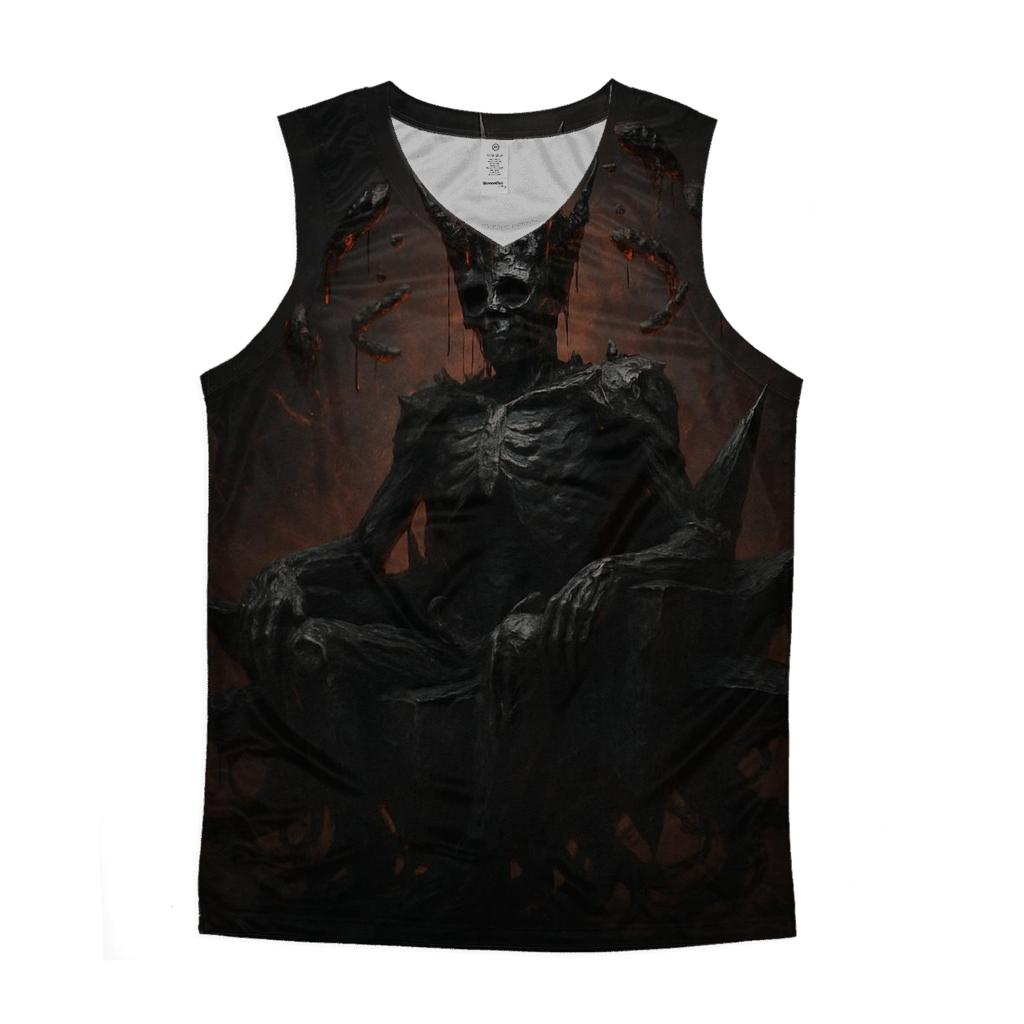 Throne Of The Hollow Star King graphic print tank tops
