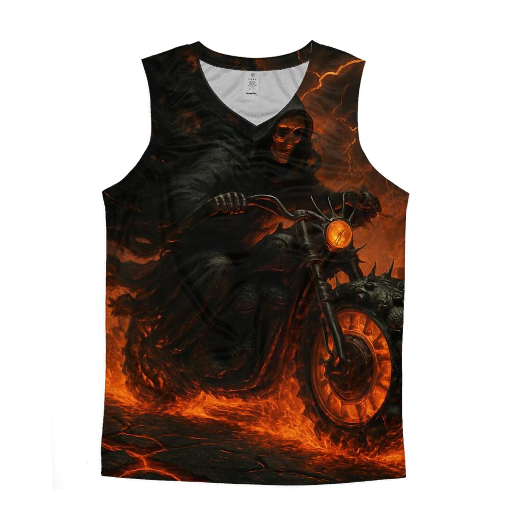 Harbinger On The Burning Highway cotton sleeveless tops