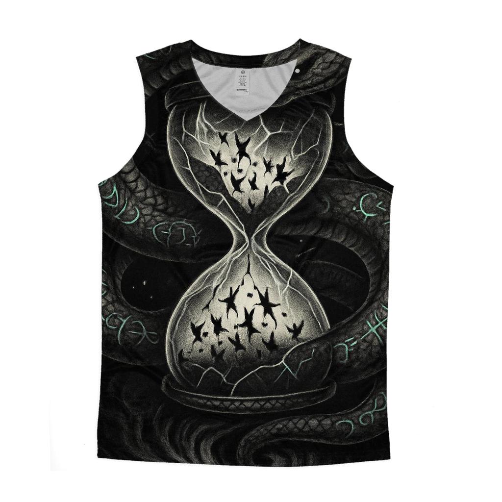 Serpent Of The Shattered Hourglass custom tank tops