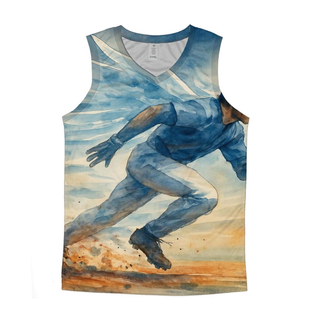 Wings Of Speed Baseline Charge stylish racerback tanks