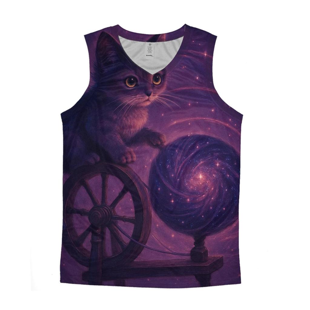Galaxy Yarn Weaver Kitten designer workout tanks