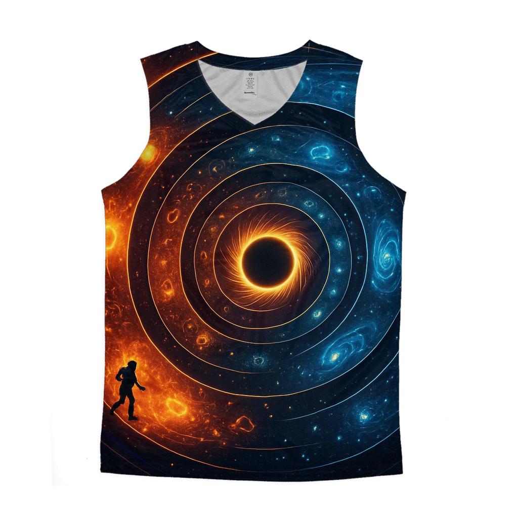Chrono Rings Of The Galaxy cotton sleeveless tops