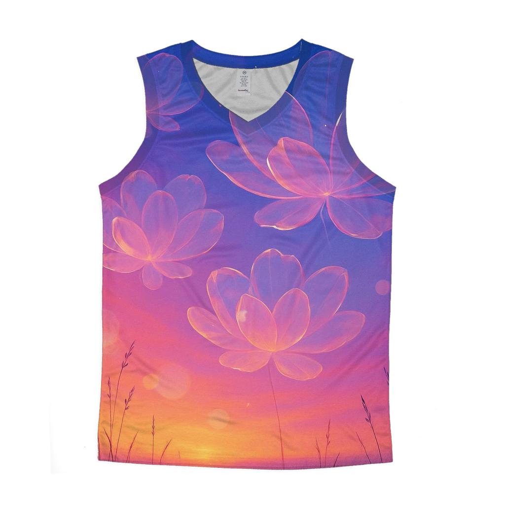 Garden Of Glass Clouds custom tank tops