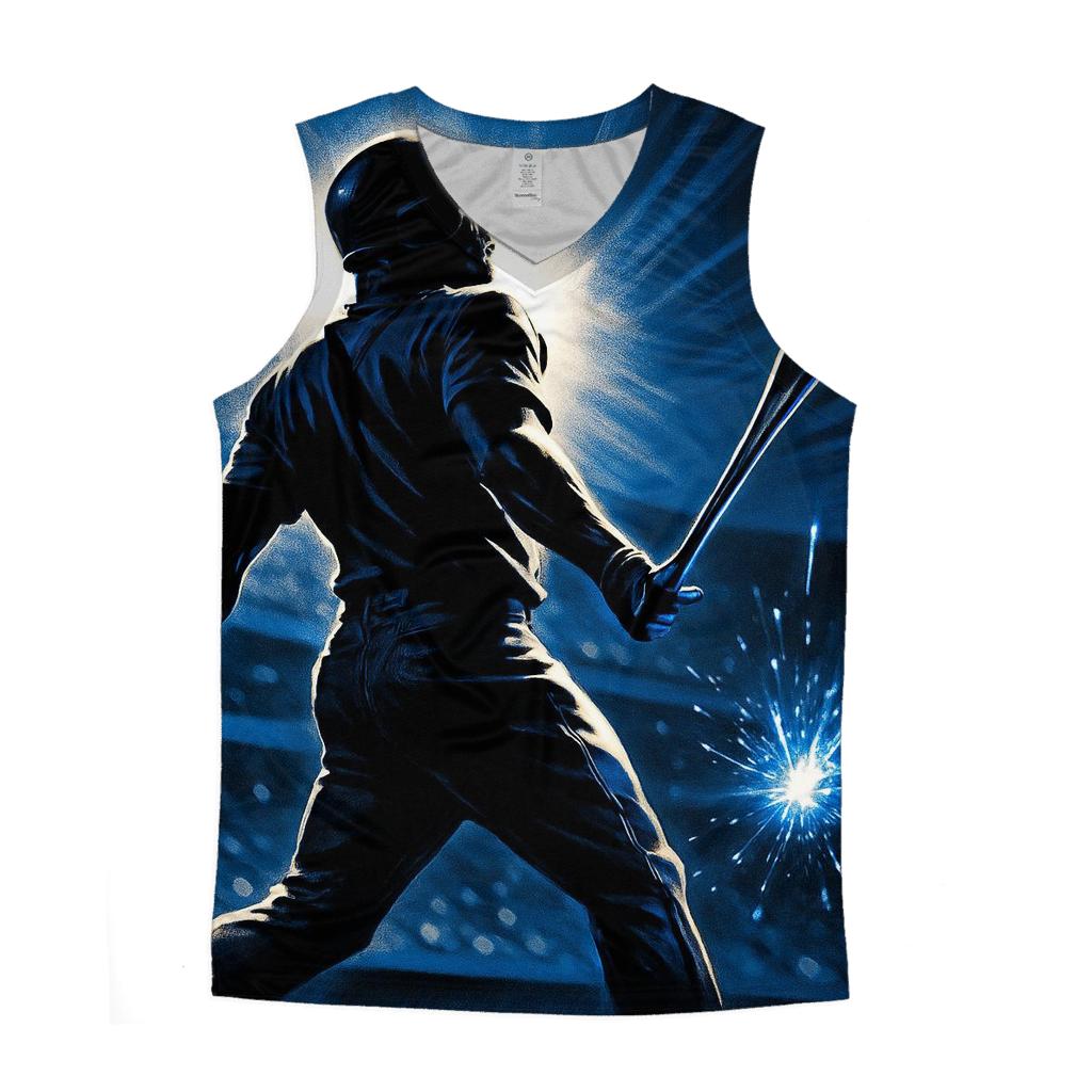 Chrome Velocity Bat Drop custom tank tops
