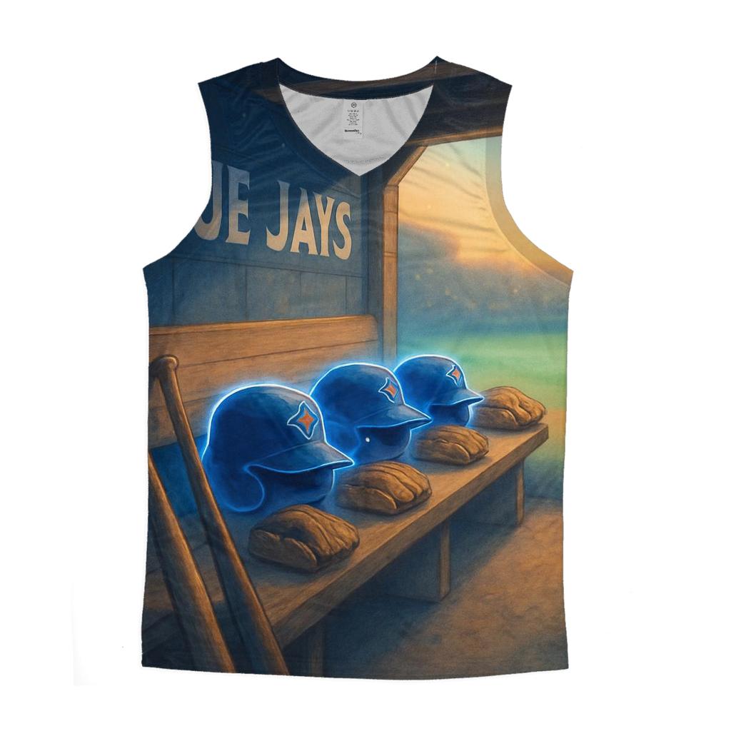 Luminous Dugout Blue Jays Collection sports performance tank tops