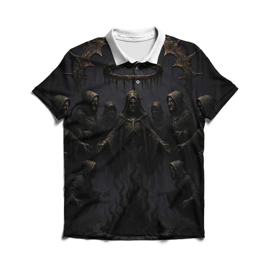 Choir Of The Rusted Haloes classic pique polos
