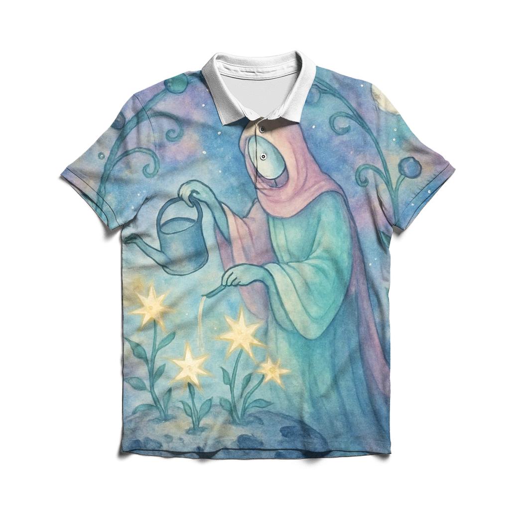 Nebula Garden Keeper custom polo shirts