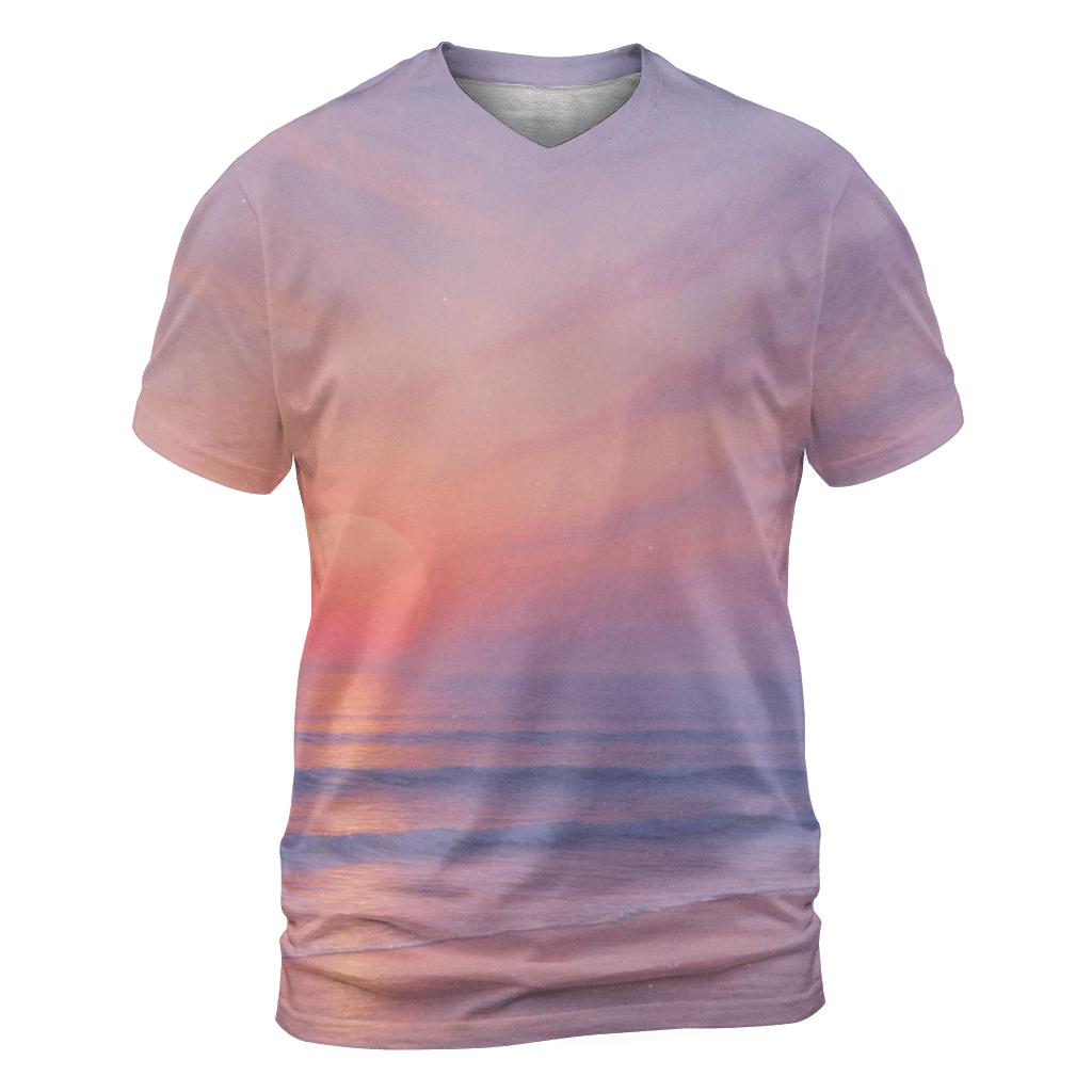 Celestial Tides At Dusk designer pattern shirts