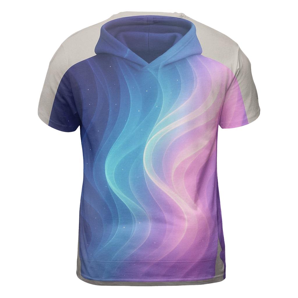 Celestial Tidal Gradient unique graphic print tees