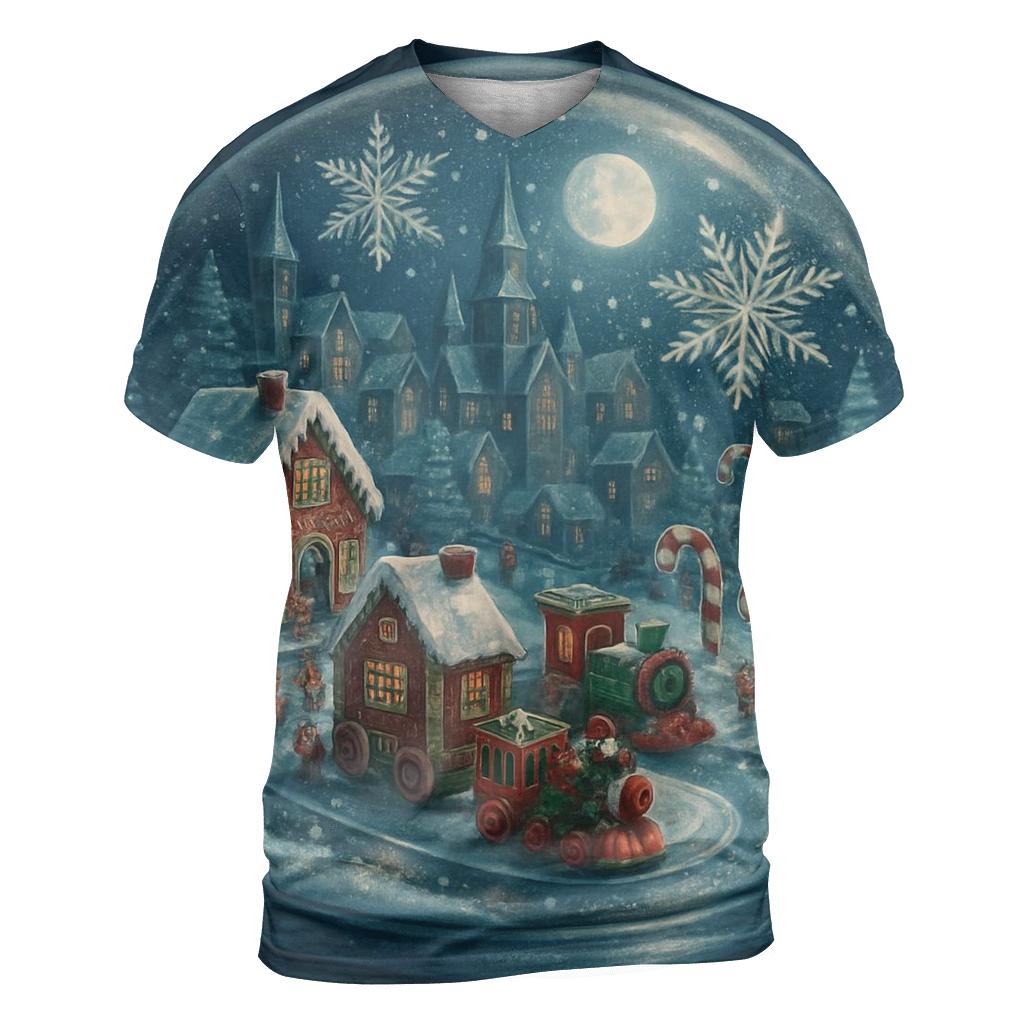 Snow Globe City Parade trendy printed shirt styles