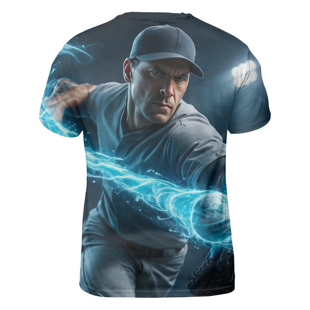 Icy Blue Strikeout Storm personalized full print shirts
