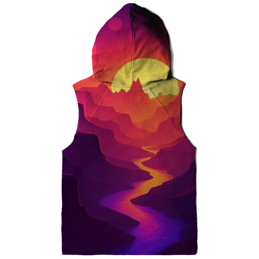 Sunset Over Neon Canyon custom hoodies