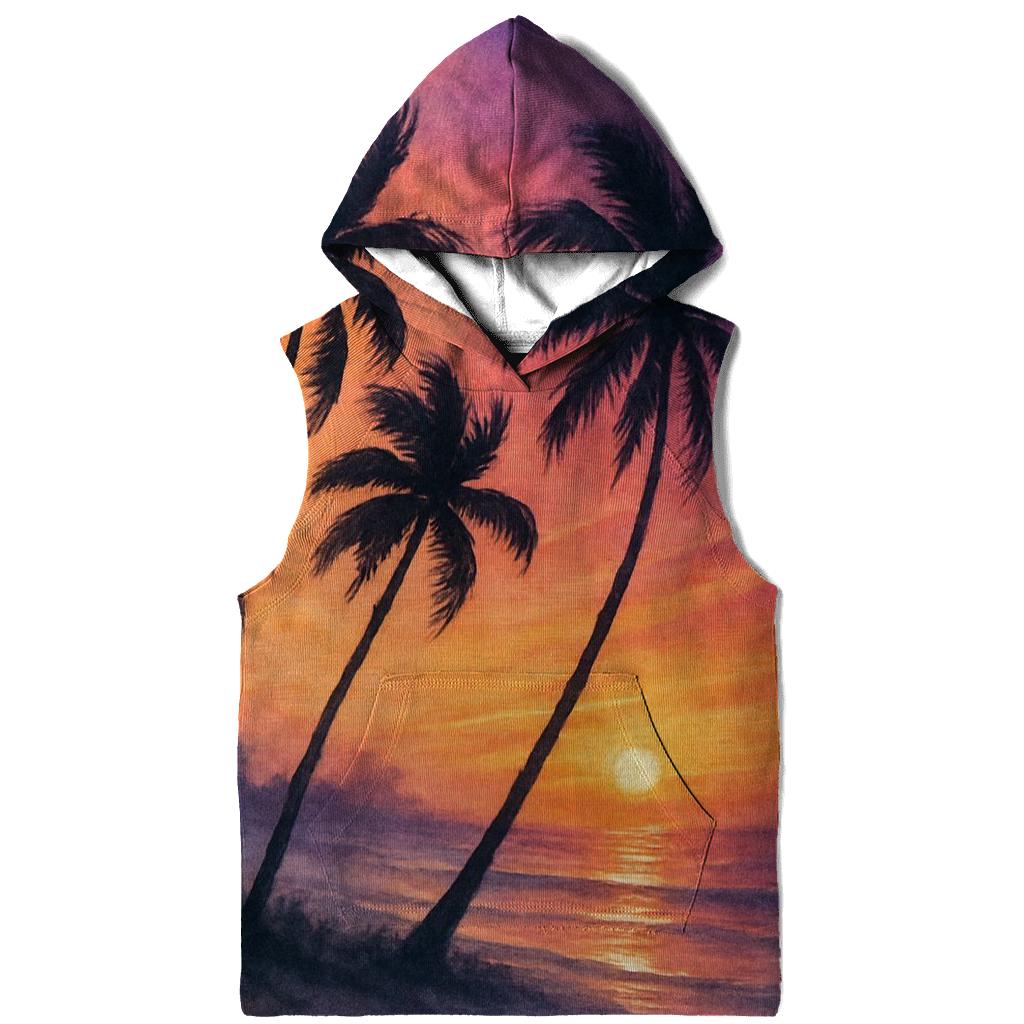 Whispering Palms At Ember Shore designer hoodies