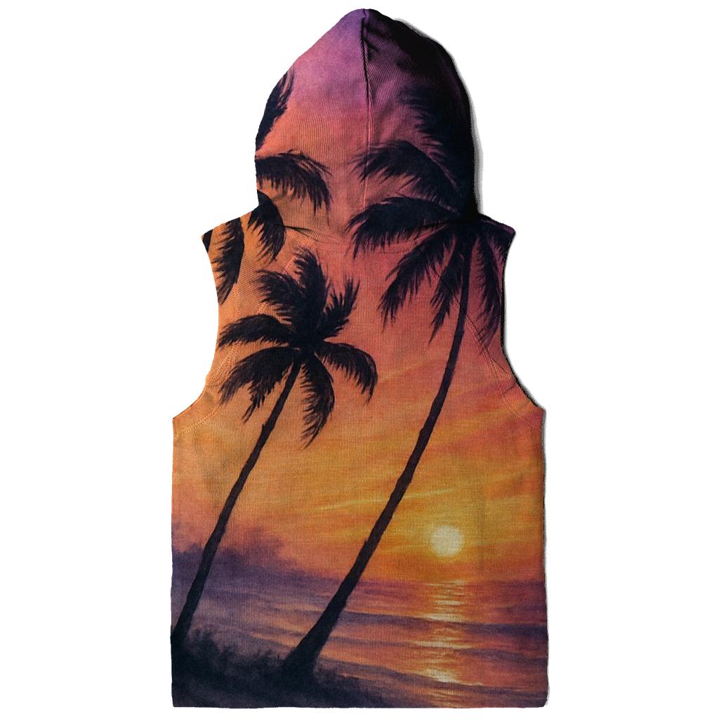 Whispering Palms At Ember Shore designer hoodies
