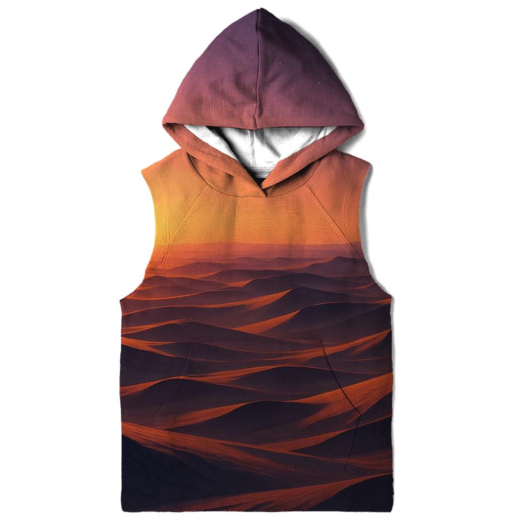 Dunes Of Burning Pastel embroidered hoodies