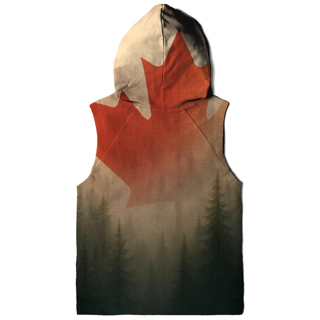 Canadian Forest Flag Mist hoodies fashion