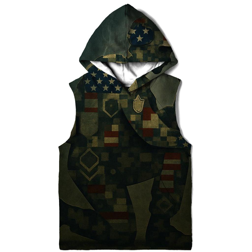 Camouflage Of The Republic designer hoodies