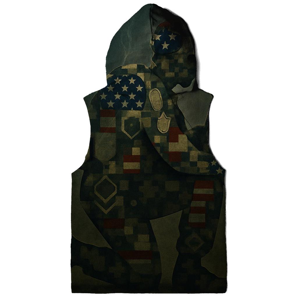 Camouflage Of The Republic designer hoodies