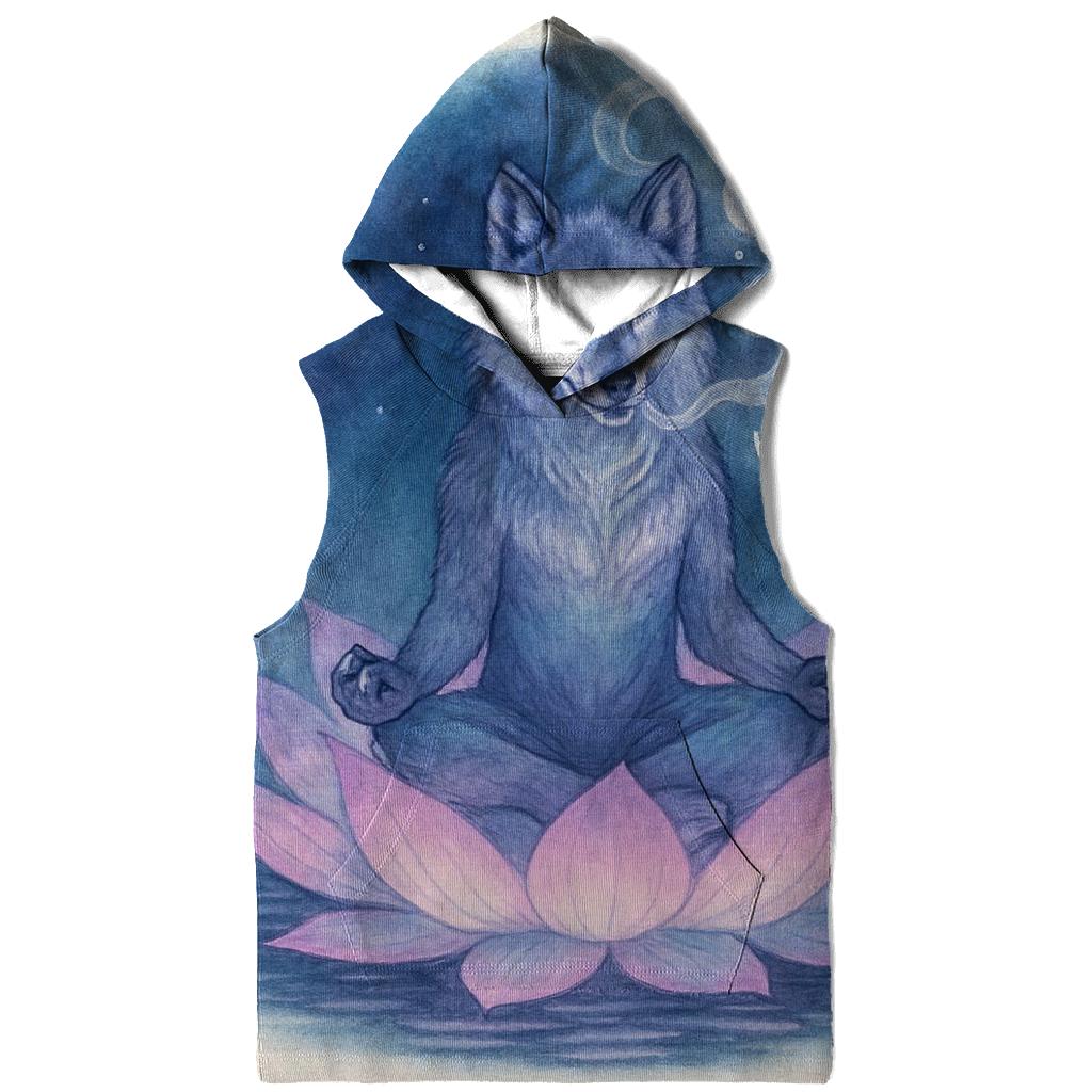 Mystic Lotus Wolf hoodies fashion