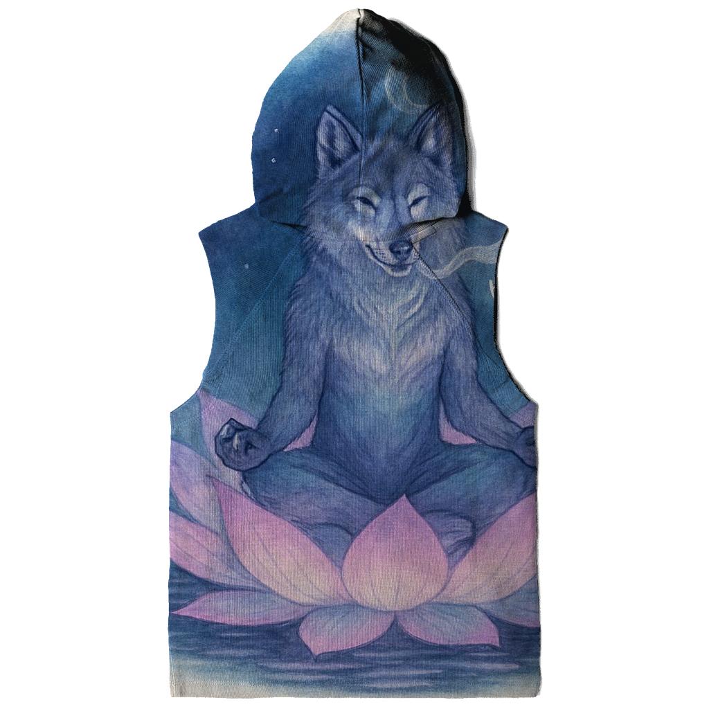 Mystic Lotus Wolf hoodies fashion