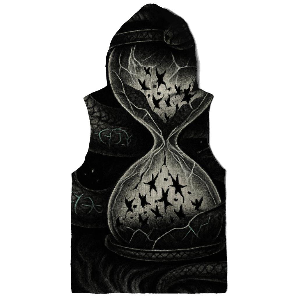 Serpent Of The Shattered Hourglass premium hoodies