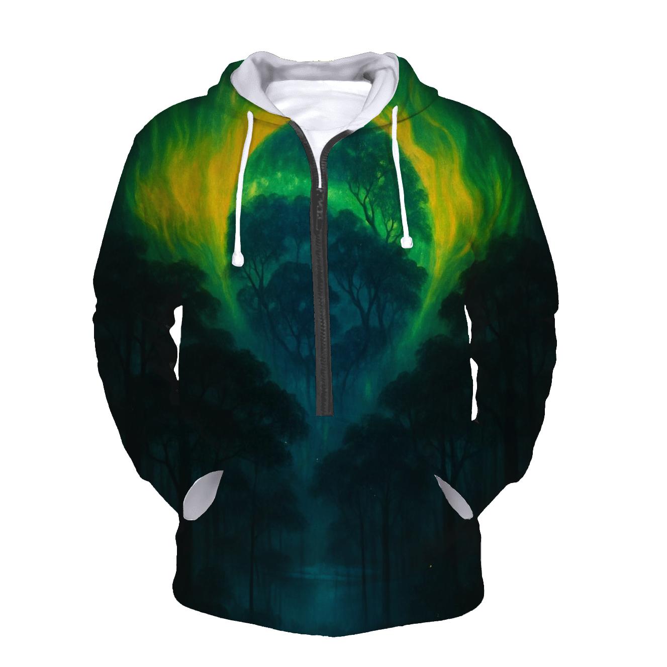 Brazilian Rainforest Flag Aurora hoodie trends