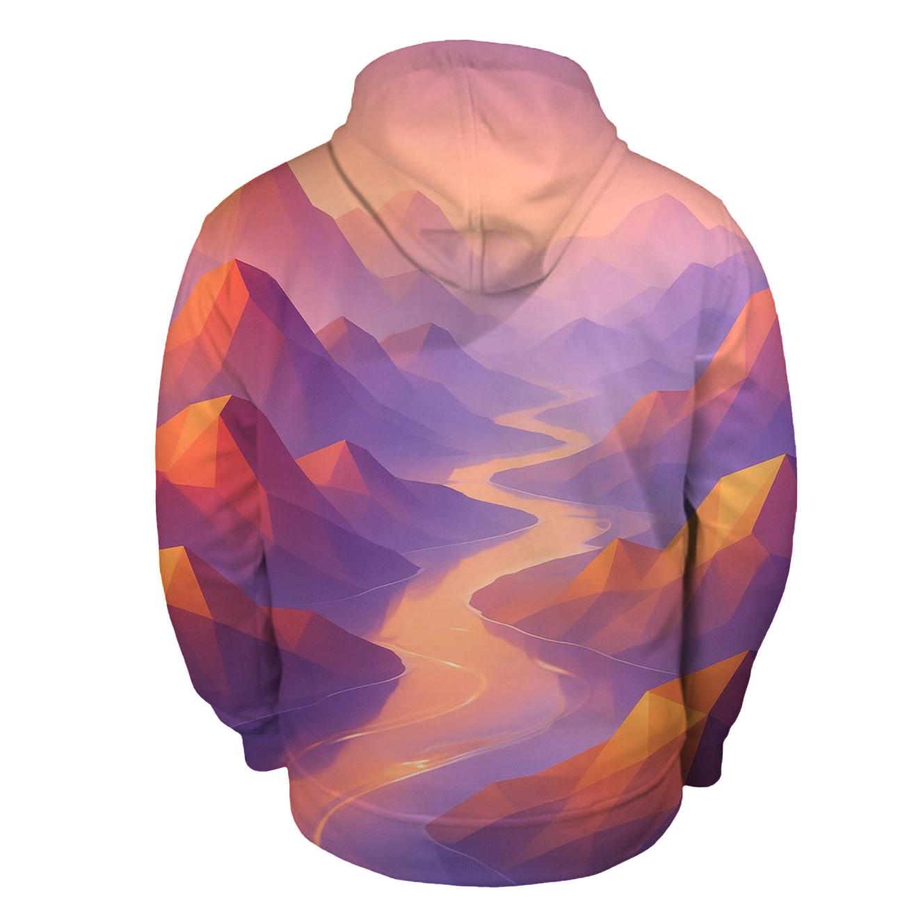Prismatic Mirage Valley pullover hoodies