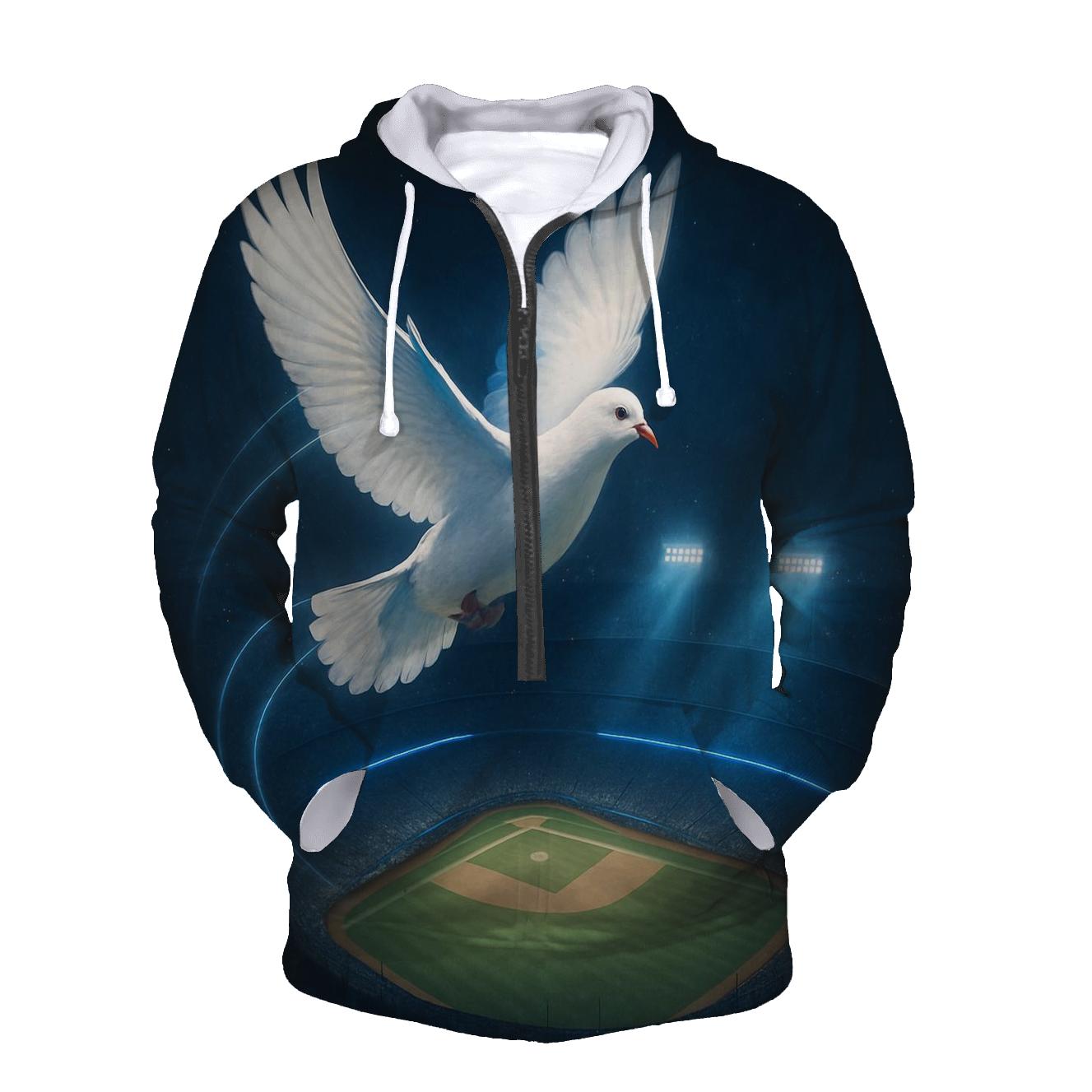 Rising Dove Over Night Game hoodie trends