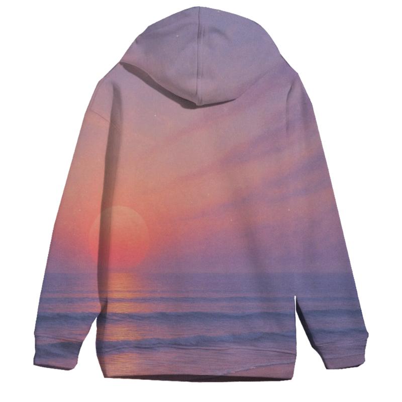 Celestial Tides At Dusk graphic hoodies