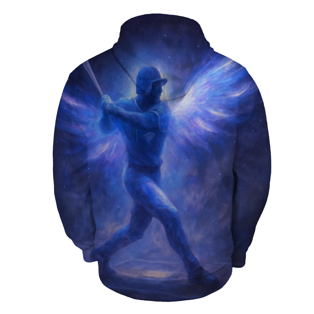 Nebula Winged Blue Jays Power Swing hoodie designs