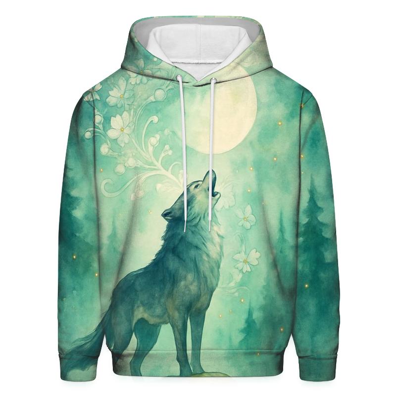 Forest Spirit Howl heavyweight hoodies