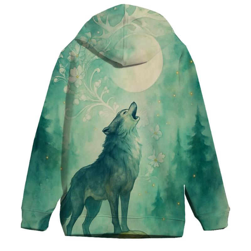 Forest Spirit Howl heavyweight hoodies