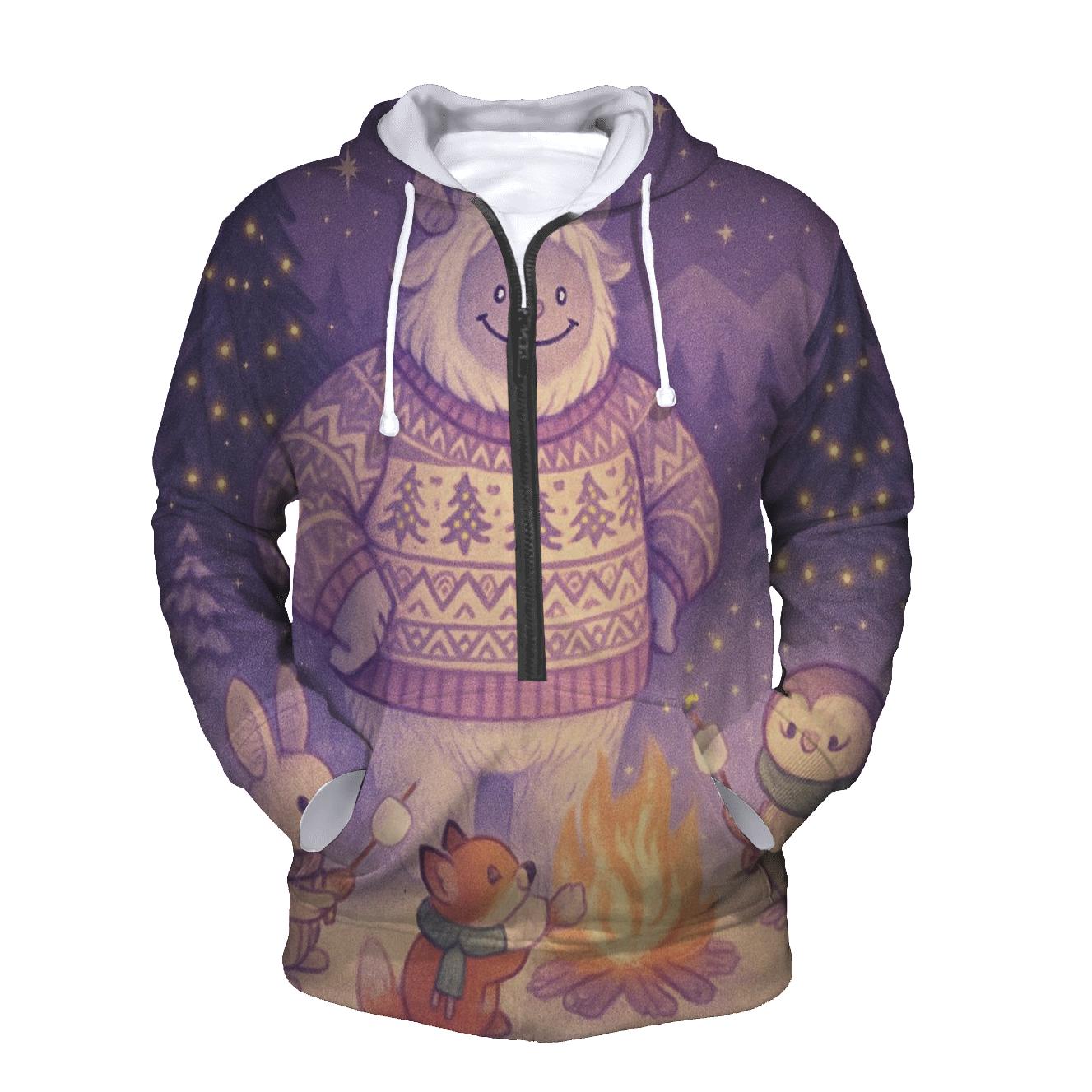 Yeti Ugly Sweater Campfire designer hoodies