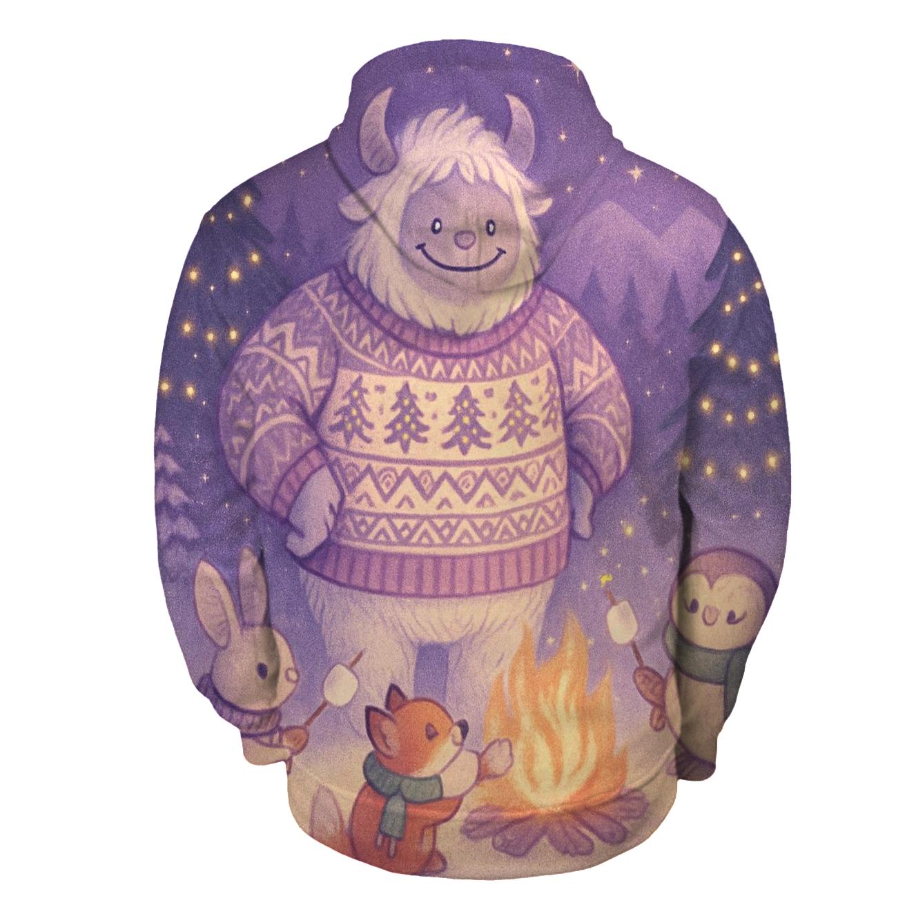 Yeti Ugly Sweater Campfire designer hoodies
