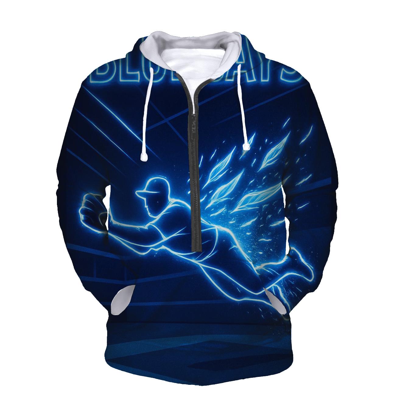 Featherstorm Arc With Blue Jays Velocity graphic hoodies