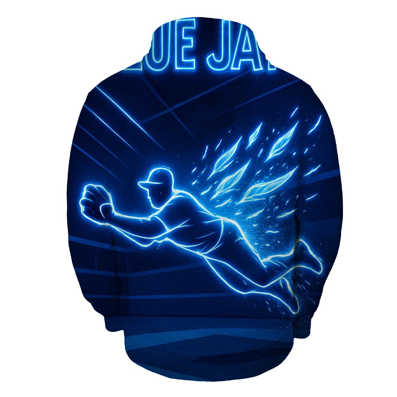 Featherstorm Arc With Blue Jays Velocity graphic hoodies